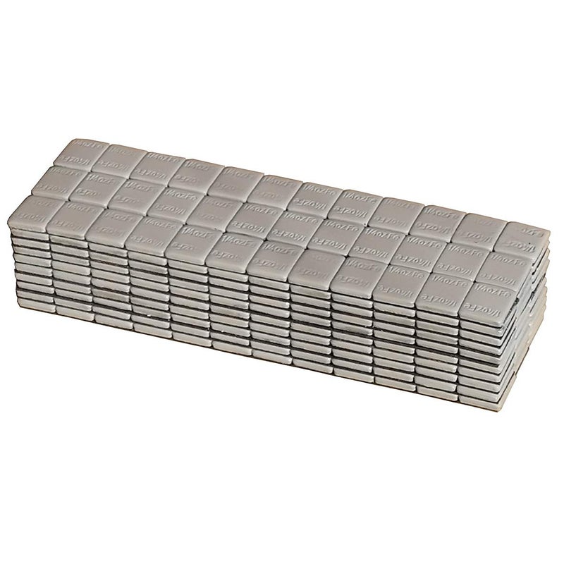 HARZOLE AW-0721a 1 Box of Wheel Weights 1/4 Oz (0.25) Stick-on Adhesive Tape (180 Oz) 720 Pcs - Image 1